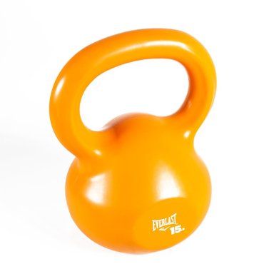 PESA EVERLAST 15LB KETTLEBELL NARANJA - 5