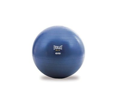 BALON YOGA Y PILATES EVERLAST FIT GRIS 65CM