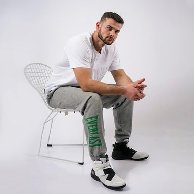 PANTALON BRONX EVERLAST - GRIS MELANGE - XL