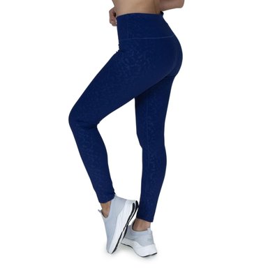 LEGGING MUJER EVERLAST ASTER NAVY - 3