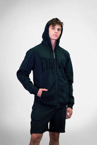 POLERON EVERLAST NEW JERSEY - NEGRO - L