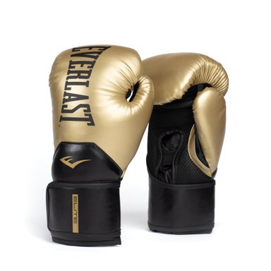 GUANTE BOX EVERLAST ELITE 2 DO/NE - 12 ONZAS