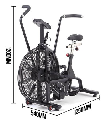BICICLETA BLACK FIT AB-01 AIR BIKE PROFESIONAL - 2