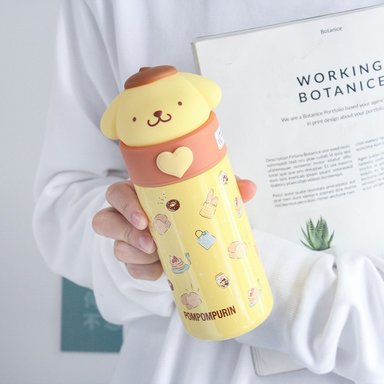 TERMO SANRIO DE ACERO INOXIDABLE 350 ML POMPOMPURIN