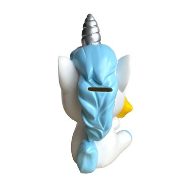 ALCANCIA UNICORNIO CELESTE RESINA - 3