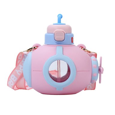 TOMATODO INFANTIL SUBMARINO 1 LITRO ROSADO