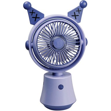 MINI VENTILADOR PORTÁTIL ESCRITORIO KUROMI LILA