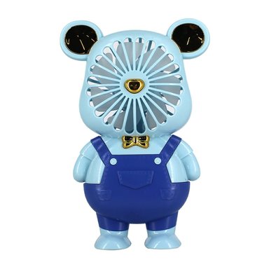 MINI VENTILADOR PORTÁTIL OSITO AZUL
