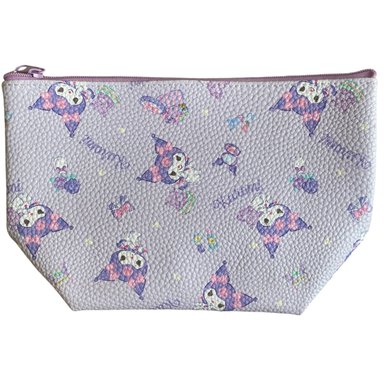 NECESER POUCH KUROMI CUERO PU ORIGINAL SANRIO JAPÓN 20 CM