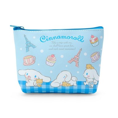 NECESER CINNAMOROLL CUERO PU ORIGINAL SANRIO JAPÓN 20 CM
