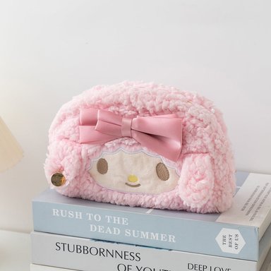 CARTUCHERA ESTUCHE DE FELPA MY SWEET PIANO - ROSA