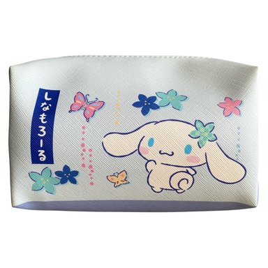 CARTUCHERA DE CUERO PU CINNAMOROLL SAKURA SANRIO JAPÓN