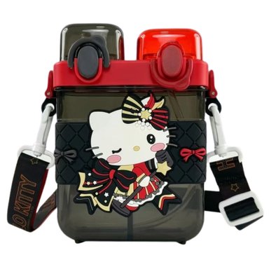 TOMATODO DOBLE COMPARTIMENTO HELLO KITTY 680 ML