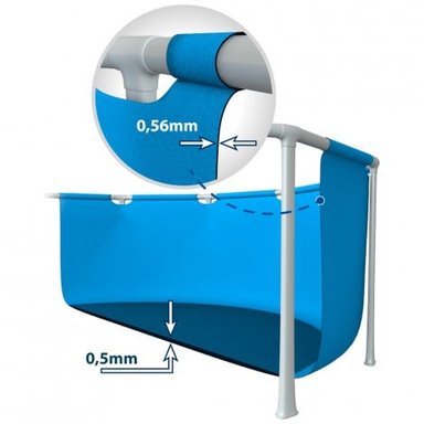 INTEX - PISCINA ESTRUCTURAL 260X160X65 - 3