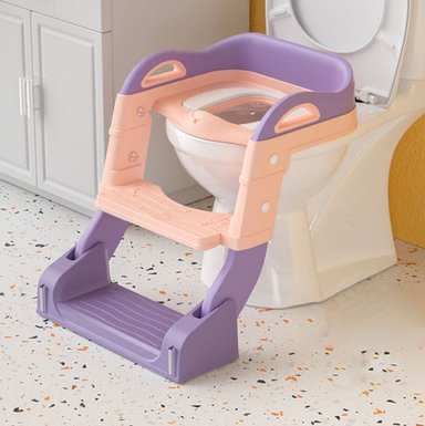 ADAPTADOR DE BAÑO 2 EN 1 CON ASIENTO ACOLCHADO