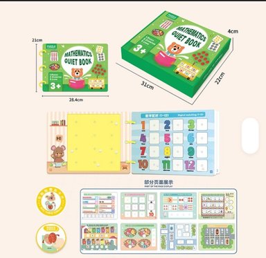 LIBRO OSITO DE ACTIVIDADES MONTESSORI MATEMÁTICAS - 2