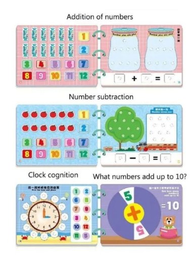 LIBRO OSITO DE ACTIVIDADES MONTESSORI MATEMÁTICAS - 3