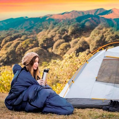 SLEEPING SACO DE DORMIR PARA ACAMPAR EVERBEST - 4