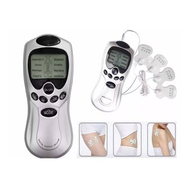 MASAJEADOR CORPORAL BLUEIDEA ELECTRO ESTIMULADOR DIGITAL + 4 PARCHES