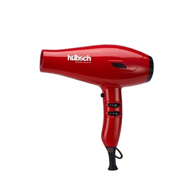 SECADORA CABELLO HUBSCH 2400W ROJO