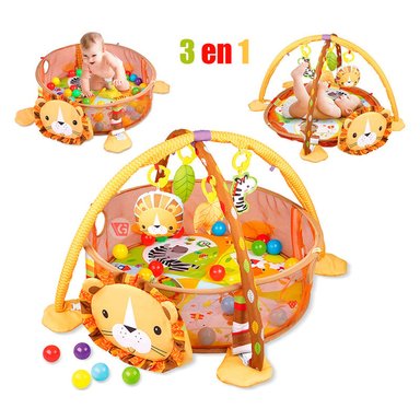 GIMNASIO IDEAL CIRCULAR CON PELOTAS LEÓN