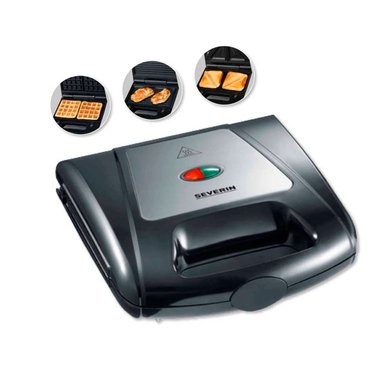 SANDWICHERA SEVERIN SA 2968 WAFLERA 3 EN 1