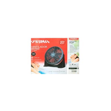 VENTILADOR DE SUELO PRIMA YL-2020P 130 WATTS BOX RECIRCULATE 20' NEGRO - 5
