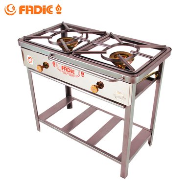 COCINA FADICC 2 HORNILLAS SEMI INDUSTRIAL FADIC N°5 FSI02-63