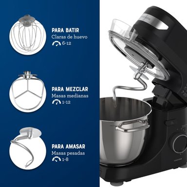 BATIDORA PLANETARIA 4L 12 VELOCIDADES 850W FPSTSMPL2B - 2