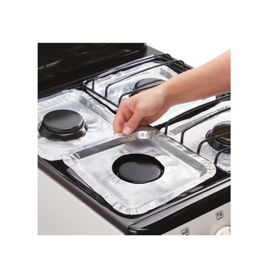 COCINA FADIC CON RESPALDAR Y HORNO 20 SAMI 4H GRIS +PROTECTOR - 3