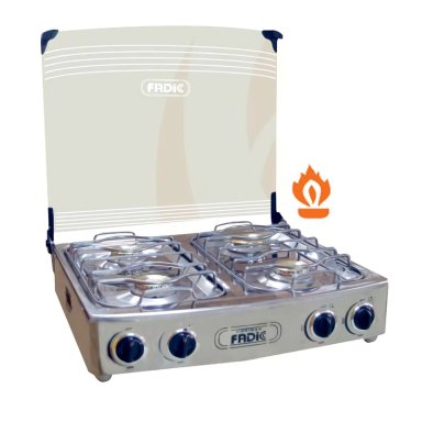 COCINA DE MESA CON TAPA DE VIDRIO AURORA 22 4H - 2