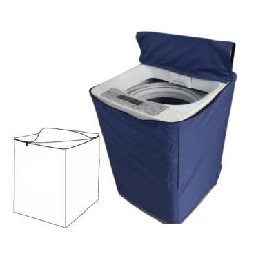 FUNDA PARA LAVADORA 16-22 KG IMPERMEABLE ALEATORIO - 3