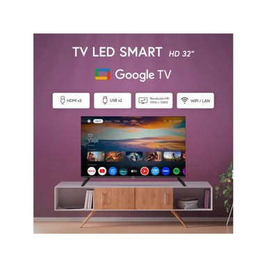 TELEVISOR MIRAY GOOGLE SMART TV LED HD 32 MS32-E2000GBT - 2