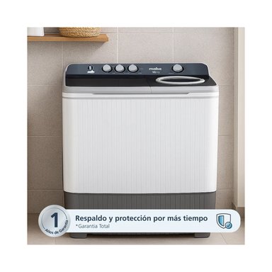 LAVADORA SEMIAUTOMÁTICA DE 16 KG BLANCA LMD6124PBBB0 - 5