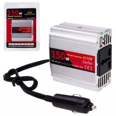 INVERSOR CORRIENTE AUTO 150W 12 A 220V SANTOFA ELECTRONICS DC A AC - 2