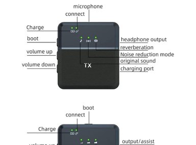 MICRÓFONO SX9 DOBLE SOLAPA INALAMBRICO RECARGABLE TIPO C JACK 35MM SANTOFA ELECTRONICS - 6