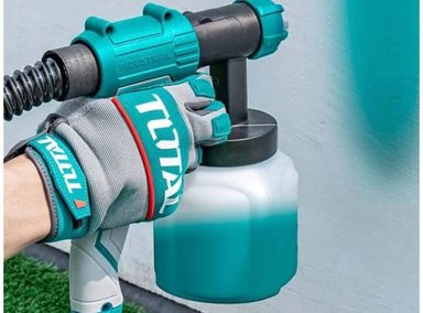 PISTOLA PINTAR TOTAL TOOLS TT5006 850ML 550W CON COMPRESOR TOTAL 800ML ELÉCTRICA SANTOFA ELECTRONICS