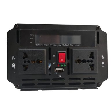 INVERSOR DE CORRIENTE SANTOFA ELECTRONICS 5000W 12V A 220V 1 USB 2 SOCKETS LCD - 2