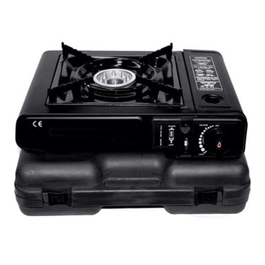 KIT COCINA A GAS PORTÁTIL 1 HORNILLA + GAS BUTANO 480ML CAMPING SANTOFA ELECTRONICS - 4