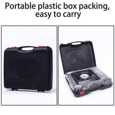COCINA A GAS PORTÁTIL 1 HORNILLA 2 EN 1 PICNIC CAMPING SANTOFA ELECTRONICS - 5