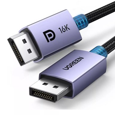 CABLE DISPLAYPORT UGREEN DP 2.1 16K 240HZ 80GBPS 3 M HDR SANTOFA ELECTRONICS - 6