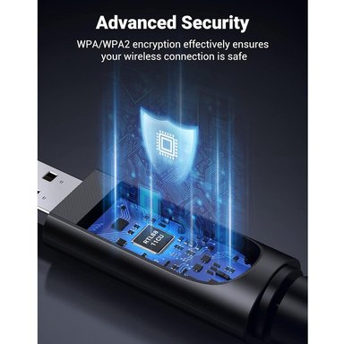 ADAPTADOR UGREEN 90339 ANTENA USB WIFI INALAMRICO AC650 DOBLE BANDA 6DBI SANTOFA ELECTRONICS - 6