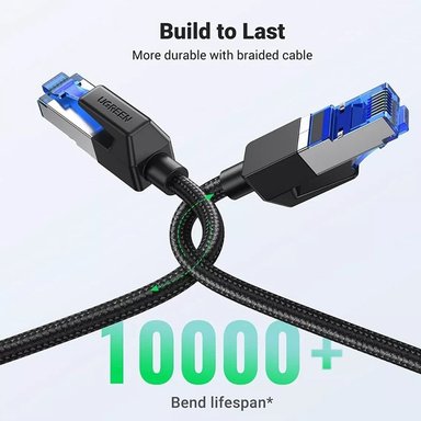 CABLE DE RED CAT8 CONECTOR RJ45 40GBPS LAN ETHERNET 3 METROS UGREEN - 3
