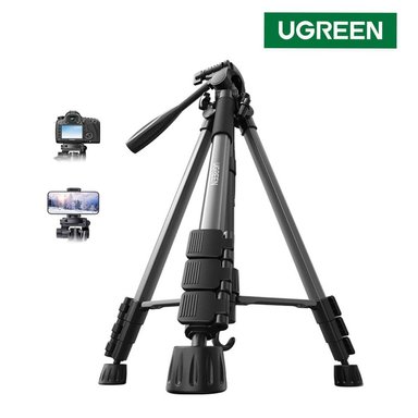 TRÍPODE PROFESIONAL UGREEN 1.75M CÁMARA CELULAR 360 FUNDA SANTOFA ELECTRONICS - 1