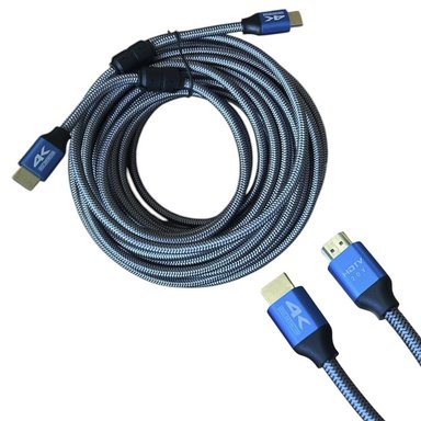 CABLE HDMI 2.0 15 METROS ULTRA HD 3D 4K 60HZ 2160P ENMALLADO SANTOFA ELECTRONICS S1814 - 5