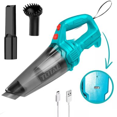 ASPIRADORA DE MANO TOTAL TVLI2026 RECARGABLE INALÁMBRICA 200 SANTOFA ELECTRONICS S1822 - 2