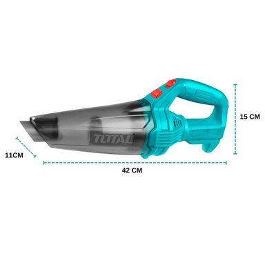 ASPIRADORA DE MANO TOTAL TVLI2026 RECARGABLE INALÁMBRICA 200 SANTOFA ELECTRONICS S1822 - 6