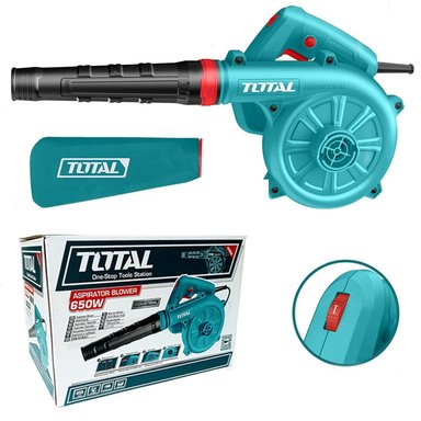SOPLADOR ASPIRADOR DE AIRE 650W INDUSTRIAL TOTAL PC LAPTOP LIMPIEZA
SANTOFA ELECTRONICS S1837 - 1