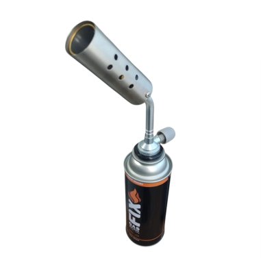 KIT MINI SOPLETE PORTÁTIL FIX PARA COCINA CAMPING FERRETERIA MAS GAS BUTANO SANTOFA ELECTRONICS S1979