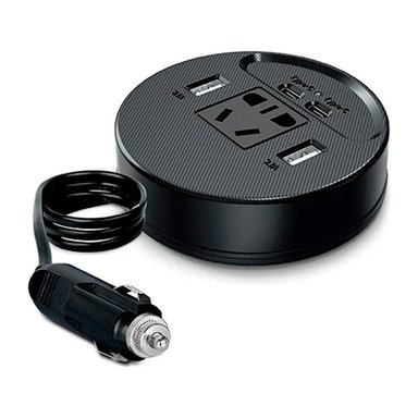 INVERSOR DE CORRIENTE PARA AUTO 150W 12V A 220V CON USB Y TIPO-C SANTOFA ELECTRONICS S2080 - 3